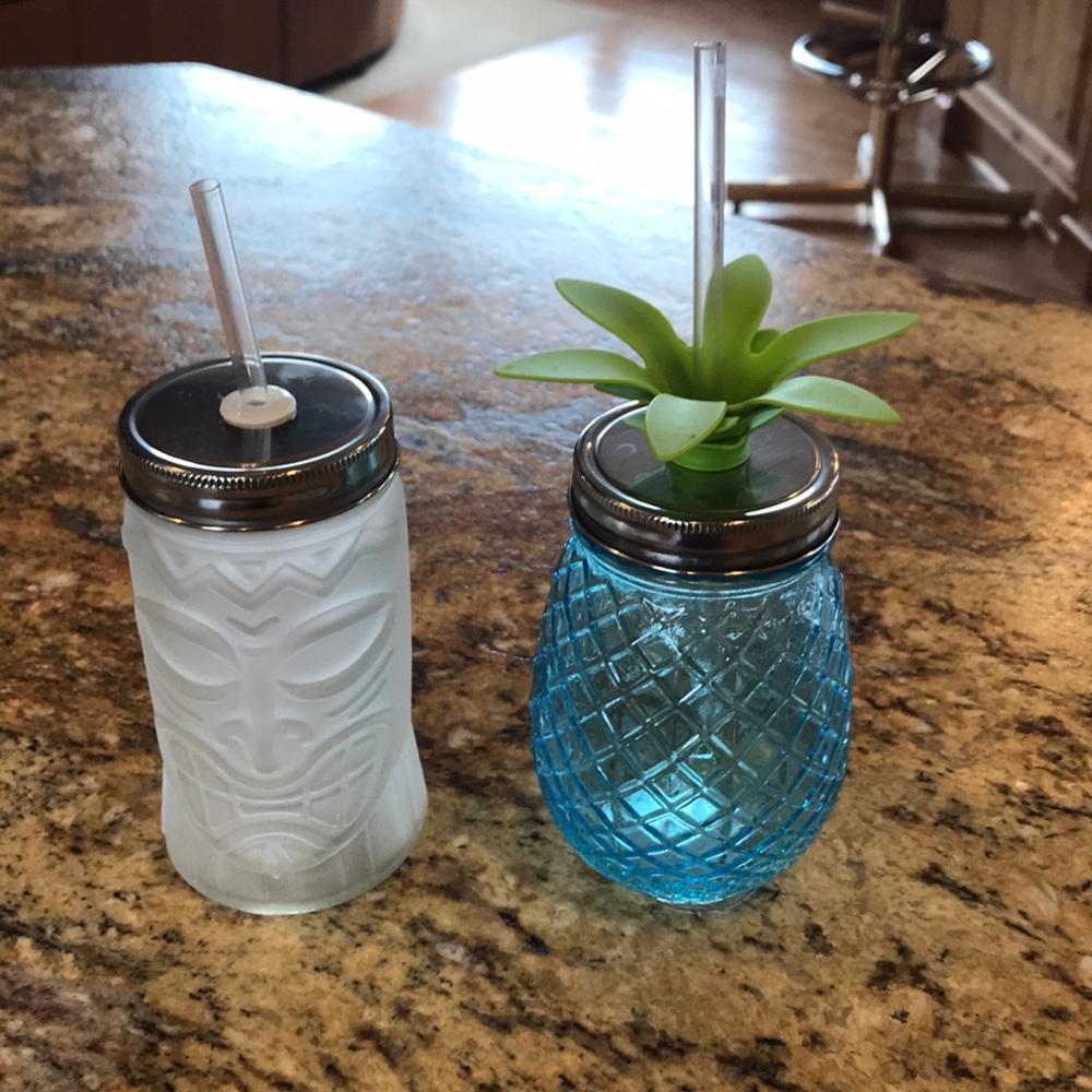 Hawaiian Drink Glasses